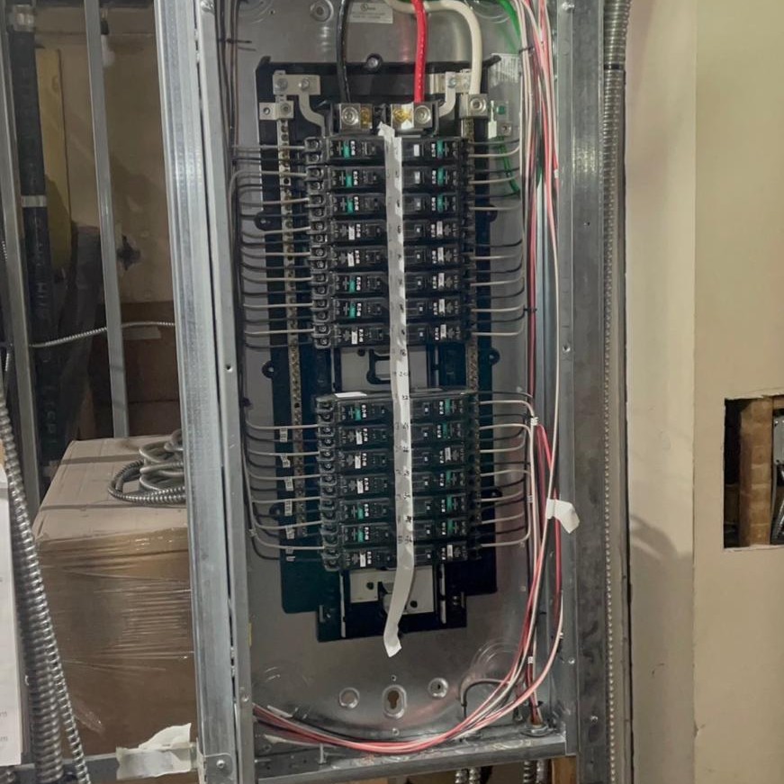 Electrical lighting project photo 37