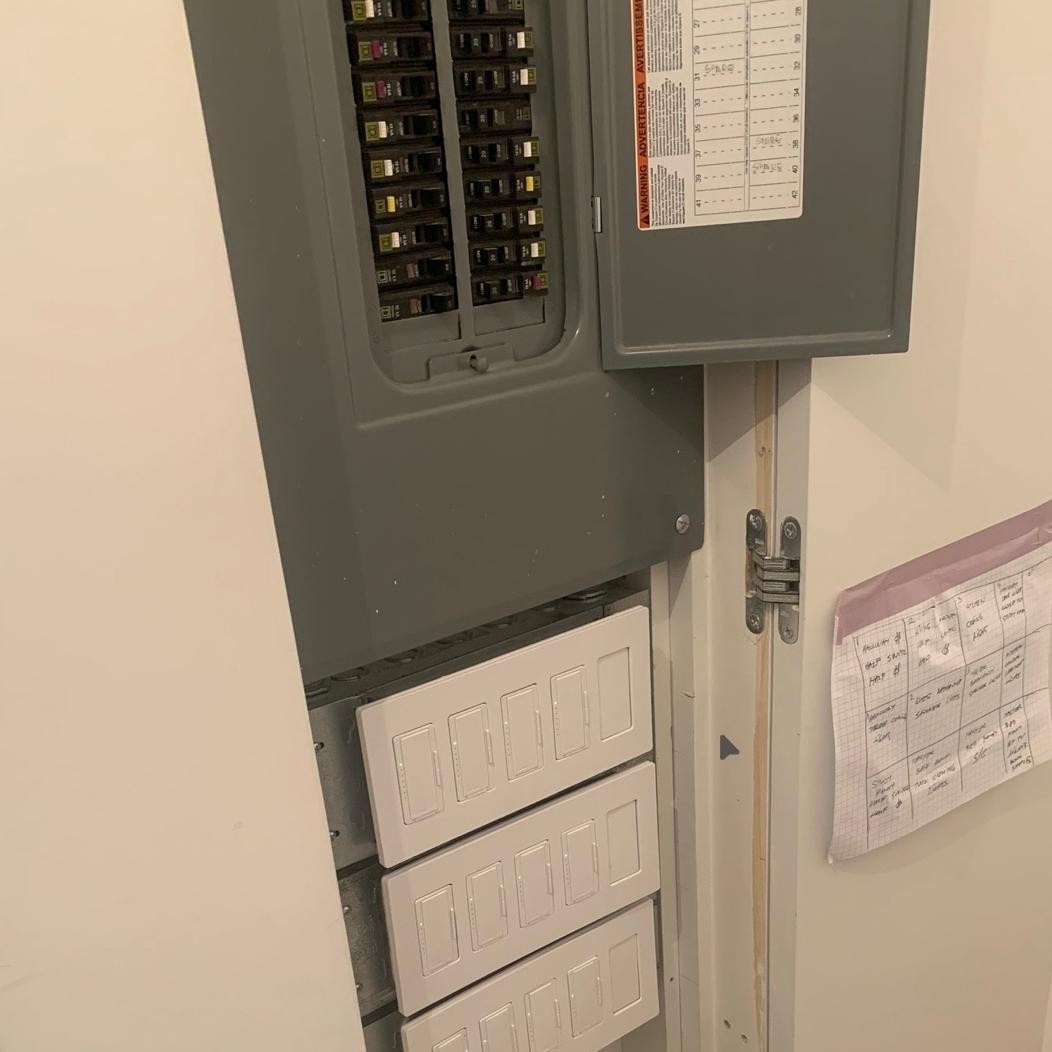 Electrical lighting project photo 41