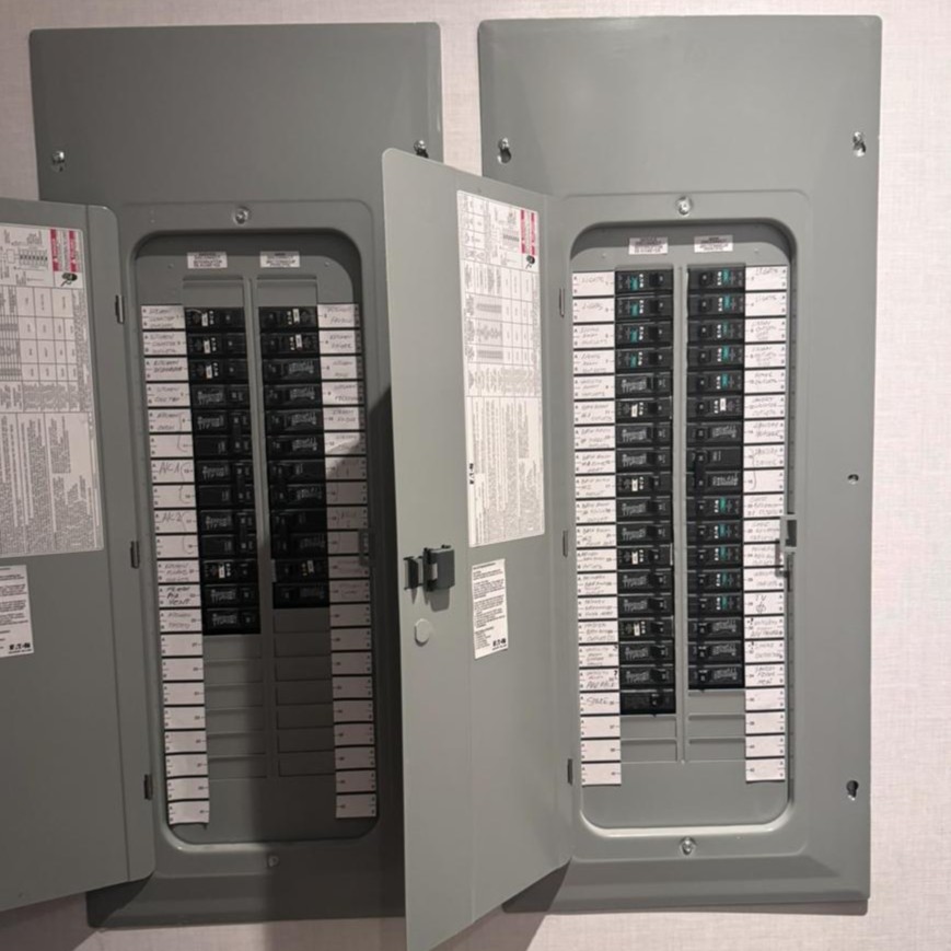Electrical lighting project photo 53